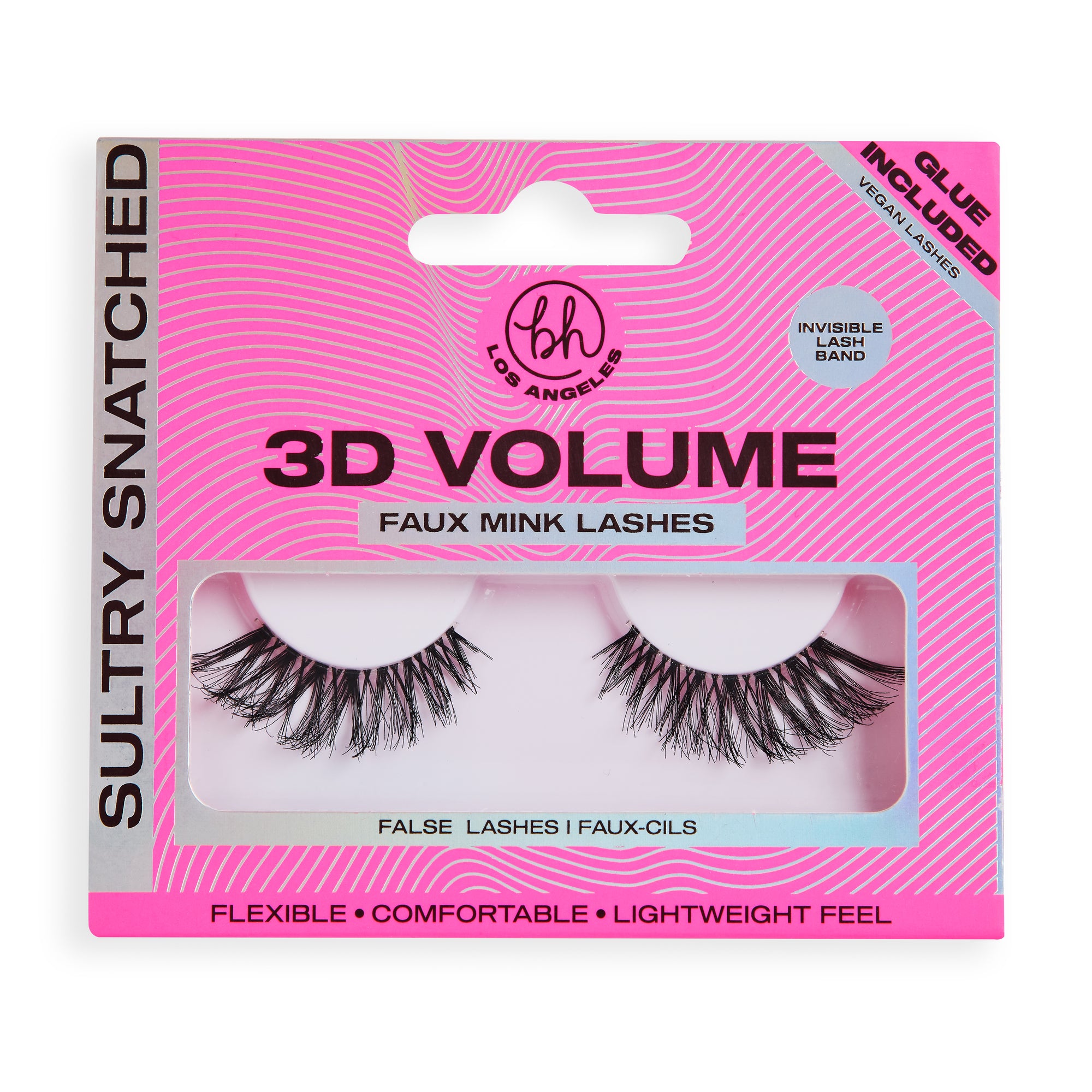 BH Los Angeles 3D Faux Mink Volume Lashes Sultry Snatched