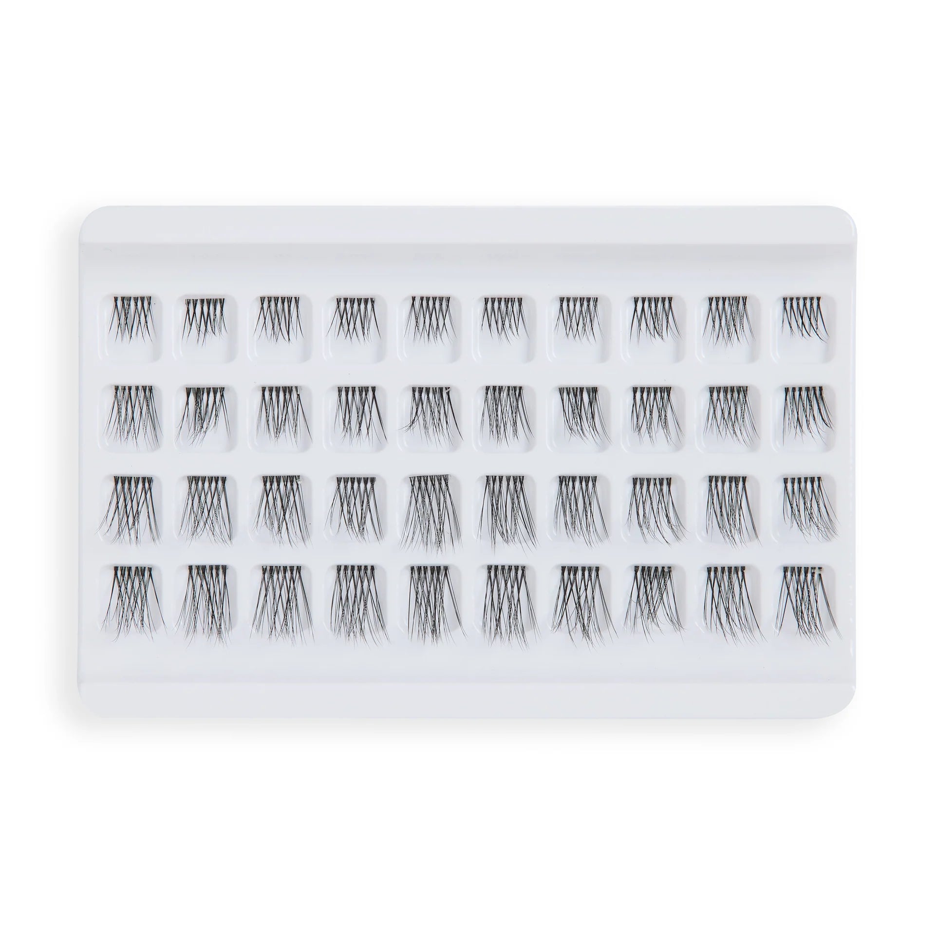 BH Los Angeles Natural Individual Lashes Cluster Queen